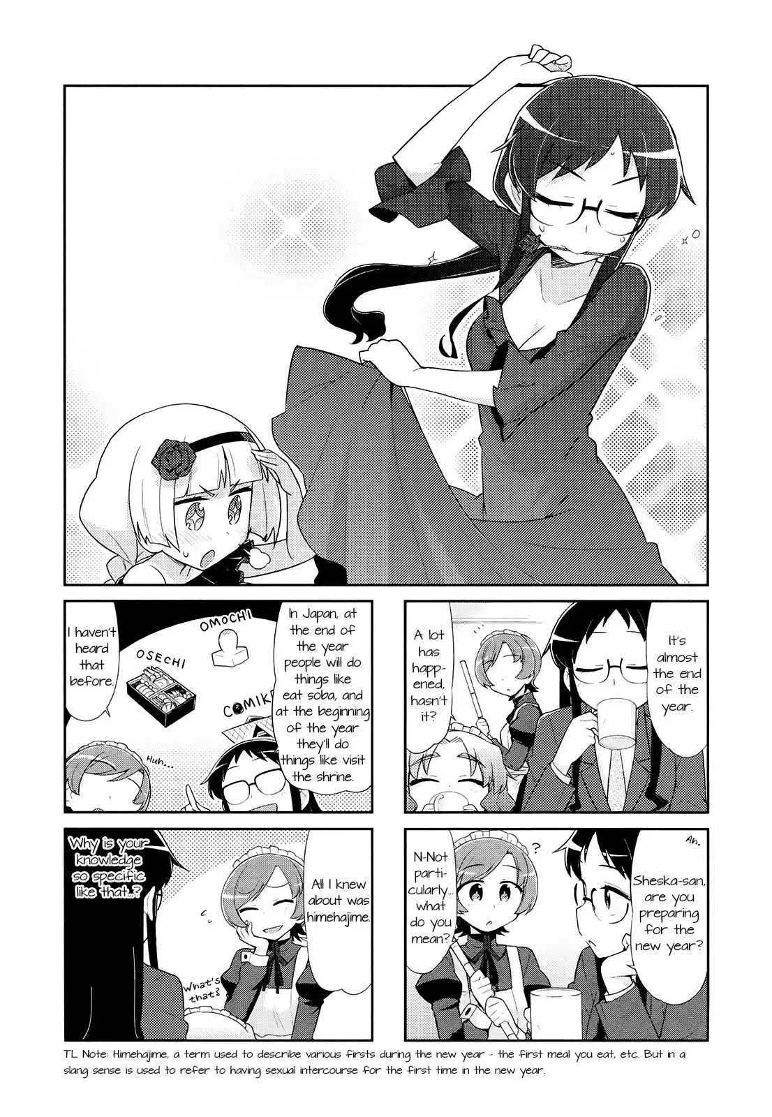 Majo to Houki to Kurobuchi Megane Chapter 38 1